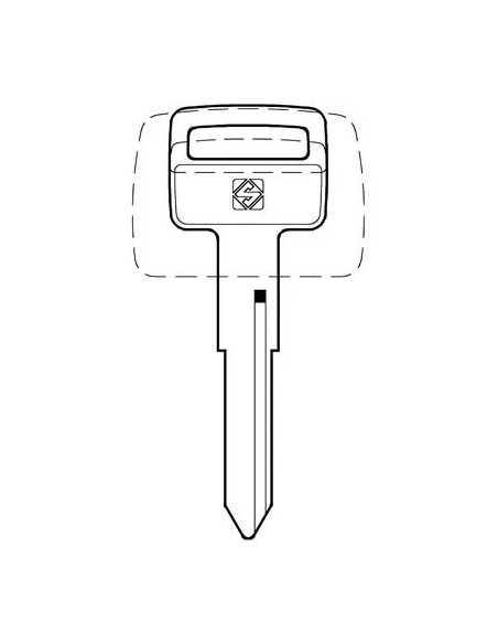 CHIAVE AUTO KOMATSU KOM1 SILCA - SILCA | Utensili Store