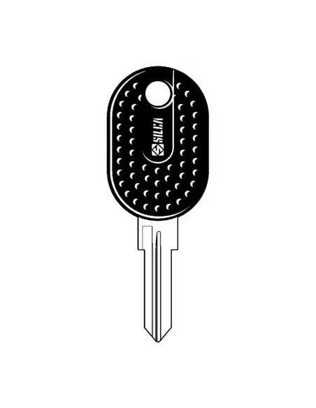 CHIAVE AUTO SISPA SSA4RP SILCA - SILCA | Utensili Store