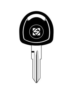 SILCA CHIAVE AUTO TRANSPONDER OPEL YM28T2 SILCA