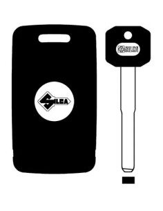 SILCA CHIAVE AUTO TRANSPONDER SLOT VOLVO HU137TEK