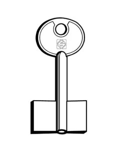 SILCA CHIAVE DOPPIA MAPPA LIPS VAGO 5LV1