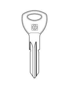 SILCA CHIAVE PIATTA ABUS AB105R