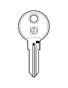 SILCA CHIAVE PIATTA ABUS AB43