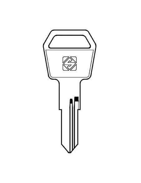 CHIAVE PIATTA ALUBOX ALU1 SILCA - SILCA | Utensili Store