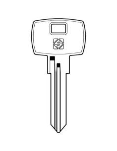 SILCA CHIAVE PIATTA BURG BUR32 SILCA