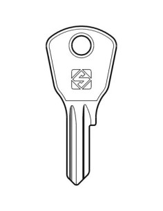 SILCA CHIAVE PIATTA CAF CAF2 SILCA