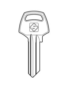 SILCA CHIAVE PIATTA CORBIN CB1