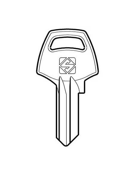 CHIAVE PIATTA CORBIN CB4 SILCA - SILCA | Utensili Store