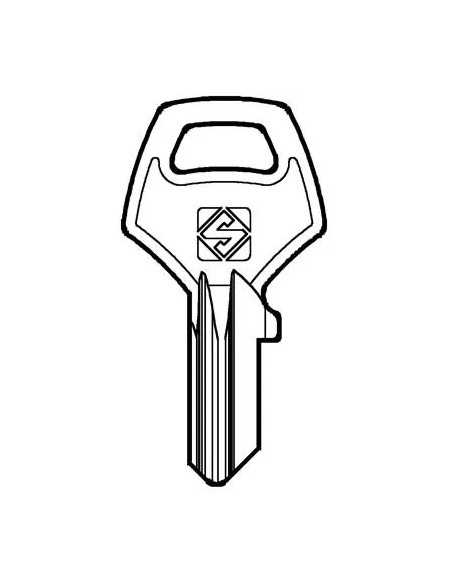 CHIAVE PIATTA CORBIN CB9 SILCA - SILCA | Utensili Store