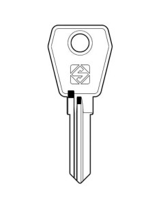 SILCA CHIAVE PIATTA EUROLOCKS EU16R SILCA