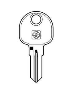 SILCA CHIAVE PIATTA HAFELE HF74R SILCA