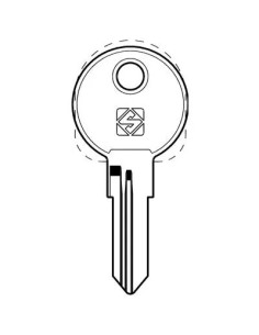 SILCA CHIAVE PIATTA HAFELE HF75R