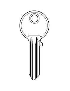 ISEO CHIAVE PIATTA ISEO F3 020260 SILVER