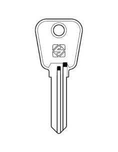 SILCA CHIAVE PIATTA L&F LF56