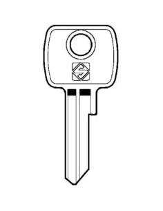 SILCA CHIAVE PIATTA L&F LF6 SILCA