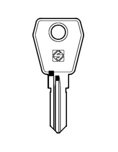 SILCA CHIAVE PIATTA L&F LF61R