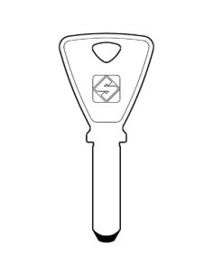 SILCA CHIAVE PUNZONATA KESO KE9 SILCA