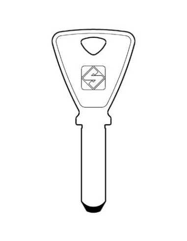 CHIAVE PUNZONATA KESO KE9 SILCA - SILCA | Utensili Store