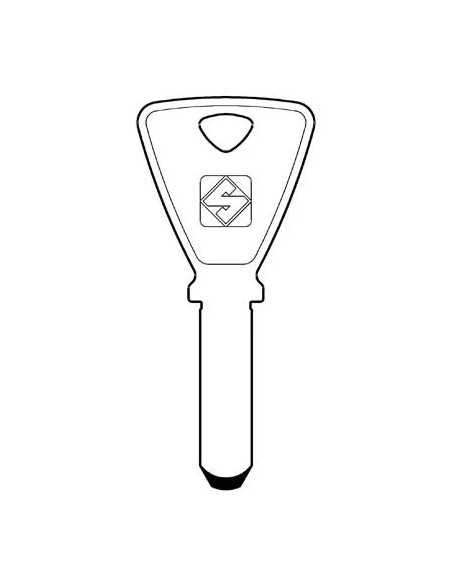 CHIAVE PUNZONATA KESO KE9 SILCA - SILCA | Utensili Store