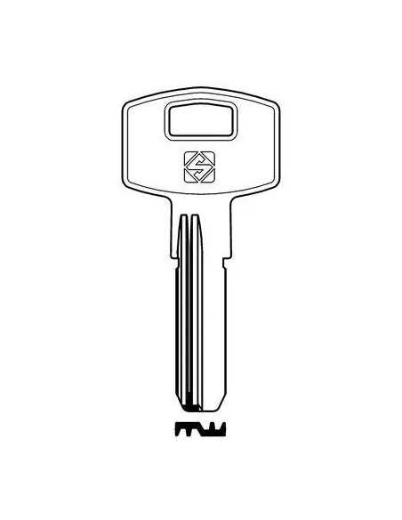 CHIAVE PUNZONATA VITEL AMN2R - SILCA | Utensili Store