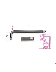 Beta Utensili CHIAVI MAS PIEG TX P/SFER BTX55