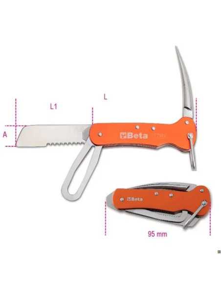 COLTELLI NAUTICA PIEGH.IMP.ACC-INOX - Beta Utensili | Utensili Store