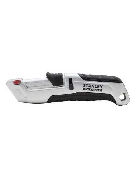 COLTELLO DI SICUREZZA CON CURSORE A TRE LATI IN METALLO - Stanley Original | Utensili Store