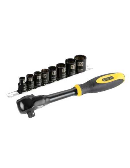 CRICCH.3/8"ROTATOR+8BUSSOLE - Stanley Original | Utensili Store