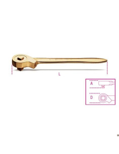 Beta Utensili CRICCHETTI ANTISCINTILLA 1/2