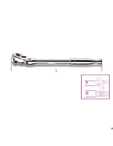 CRICCHETTI REV SNODATI 3/8 IMP MET - Beta Utensili | Utensili Store