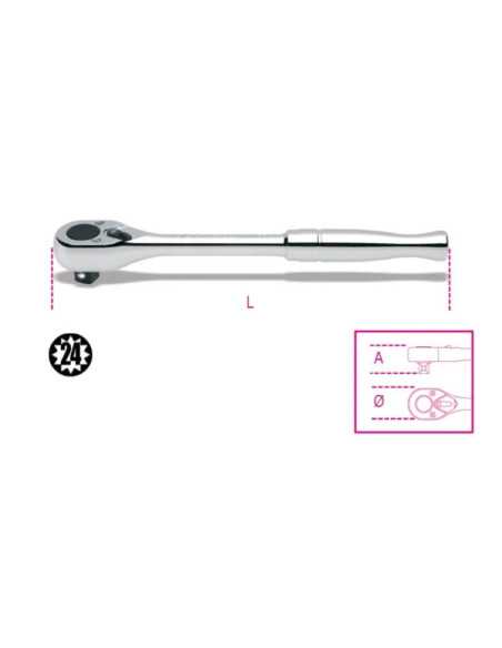 CRICCHETTI REVERS 1/2 IMPUGN MET - Beta Utensili | Utensili Store