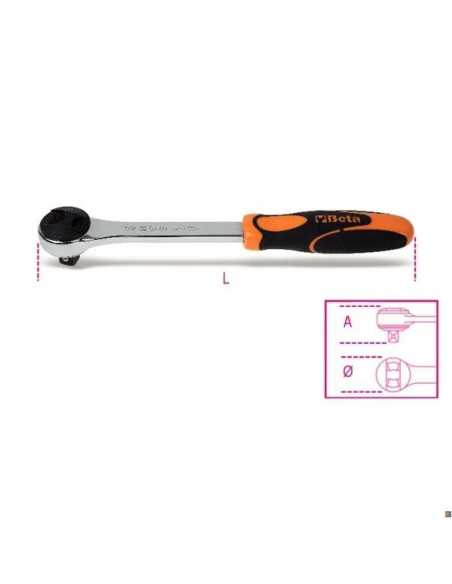 CRICCHETTI REVERSIBILI D48 1/2 /55Q - Beta Utensili | Utensili Store