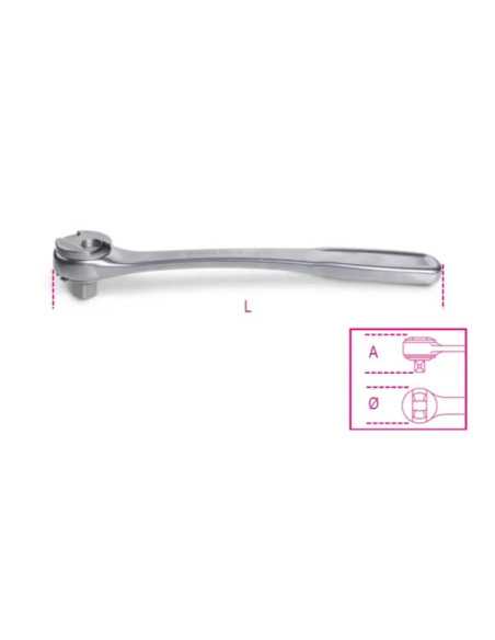 CRICCHETTI REVERSIBILI D72 1/2 - Beta Utensili | Utensili Store