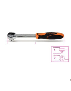 Beta Utensili CRICCHETTI REVERSIBILI D72 3/8 NI