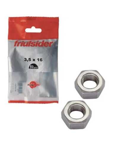 DADO ESAGONALE ZINCATO SELF FRIULSIDER - FRIULSIDER | Utensili Store