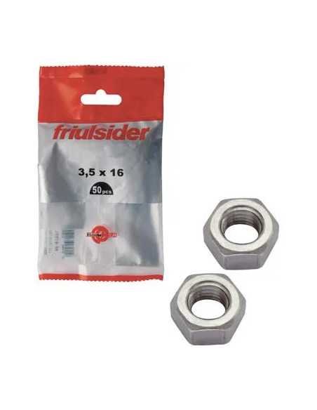 DADO ESAGONALE ZINCATO SELF FRIULSIDER - FRIULSIDER | Utensili Store