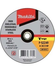 MAKITA DISCO ABRASIVO TAGLIO FERRO