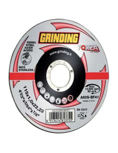 GRINDING DISCO ABRASIVO TAGLIO FERRO PIANO FORZA