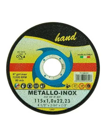 DISCO ABRASIVO TAGLIO FERRO PIANO HAND - HAND | Utensili Store