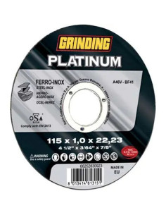 GRINDING - DISCO ABRASIVO TAGLIO FERRO PLATINUM GRINDING