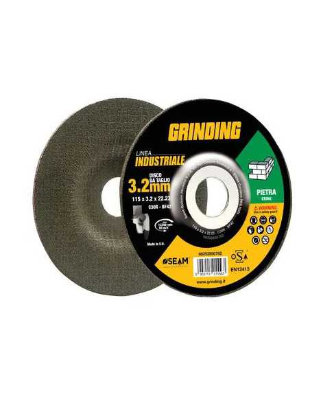 DISCO ABRASIVO TAGLIO PIETRA PIANO INDUSTRIAL - GRINDING | Utensili Store