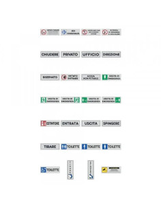 Senza Marca - ETICHETTA SEGNALETICA ENTRATA A DESTRA