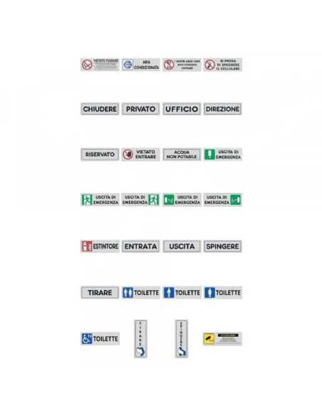 ETICHETTA SEGNALETICA ENTRATA A DESTRA - Senza Marca | Utensili Store