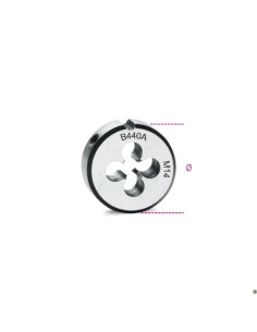 Beta Utensili - FILIERE TONDE PASSO GROSSO EST38,1 A/12