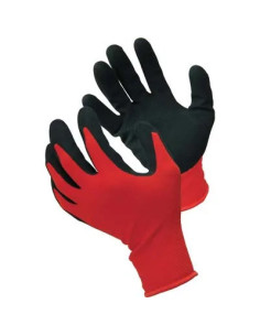 HAND GUANTO NITRILE NERO SABBIATO