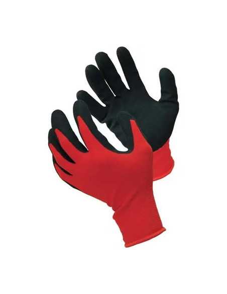 GUANTO NITRILE NERO SABBIATO - HAND | Utensili Store