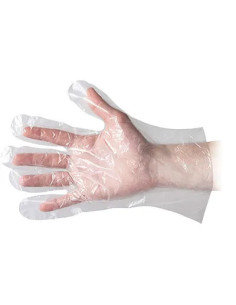 REFLEXX GUANTO POLIETILENE MONOUSO 18 REFLEXX