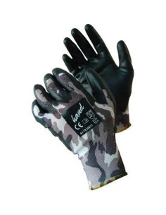 GENERICA - GUANTO POLIURETANO NERO MIMETICO