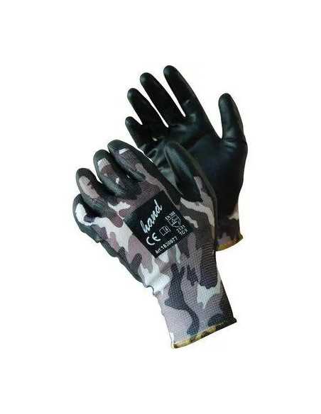 GUANTO POLIURETANO NERO MIMETICO - GENERICA | Utensili Store