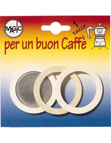GUARNIZIONE + FILTRO MOKA - GENERICA | Utensili Store